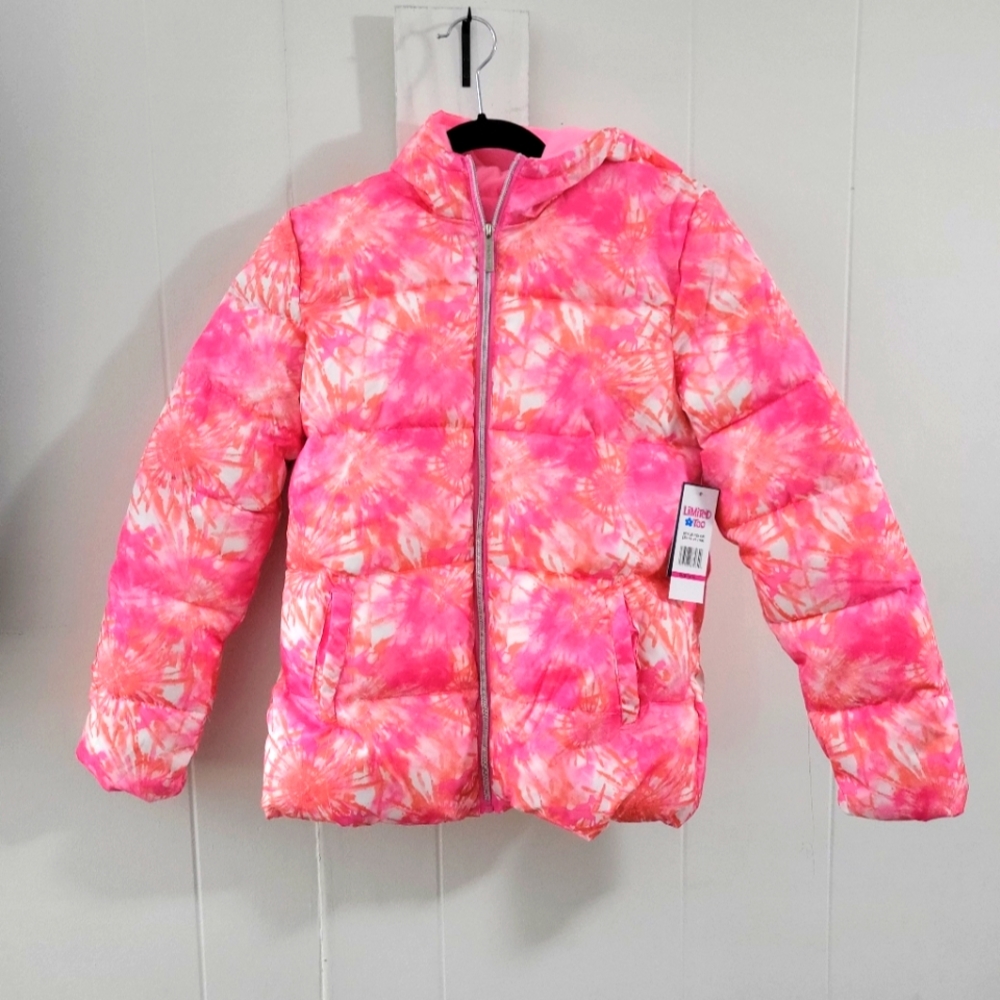 BRAND NEW girls , fleece lined coat